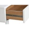 Tavolino da Caffè Home ESPRIT Bianco Naturale Poliuretano Legno MDF 120 x 60 x 40 cm