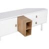 Mobile TV Home ESPRIT Bianco Naturale polipropilene Legno MDF 140 x 40 x 55 cm