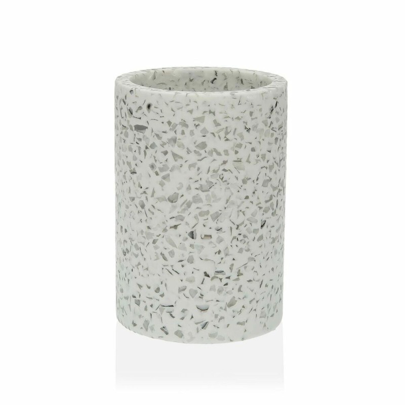 Portaspazzolini da Denti Versa Bianco Resina (7,3 x 10,4 x 7,3 cm) Portaspazzolini da Denti Versa Bianco Resina (7,3 x 10,4 x 7,3 cm)