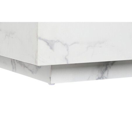 Tavolino da Caffè Home ESPRIT Bianco Legno MDF 90 x 90 x 35 cm