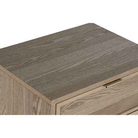 Cassettiera Home ESPRIT Rattan Abete Tropicale 52 x 35 x 100 cm