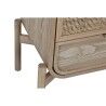 Cassettiera Home ESPRIT Rattan Abete Tropicale 52 x 35 x 100 cm