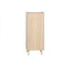 Cassettiera Home ESPRIT Naturale Rattan Legno di paulownia 40 x 30 x 104 cm