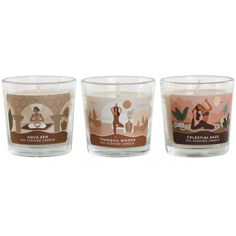 Candela Profumata Home ESPRIT Città 60 g (3 Unità) Candela Profumata Home ESPRIT Città 60 g (3 Unità)