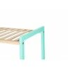 Scaffale da Bagno Berilo WR5503-3-466 Naturale Menta 35 x 30 x 70 cm