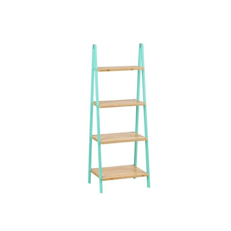 Scaffale da Bagno Berilo WR5504-4-427 Naturale Menta 40 x 109,3 x 30 cm