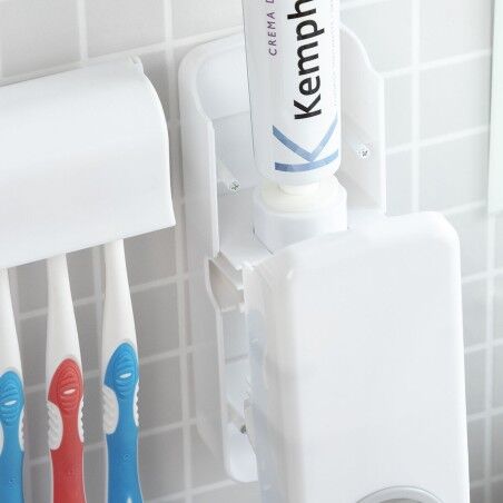 Dispenser di Dentifricio con Portaspazzolino Diseeth InnovaGoods
