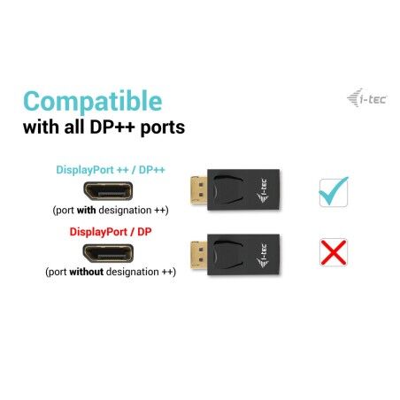 Adattatore Thunderbolt con USB-C i-Tec DP2HDMI4K30HZ