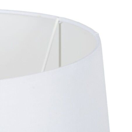 Lampada da tavolo Bianco Nero Dorato Ferro 40 W 33 x 33 x 63,5 cm