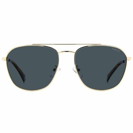 Occhiali da sole Uomo Polaroid PLD-4127-G-S-J5G-C3 Dorato ø 58 mm