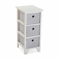 Cassettiera multiuso Versa Oxford 30 x 56 x 25 cm Bianco