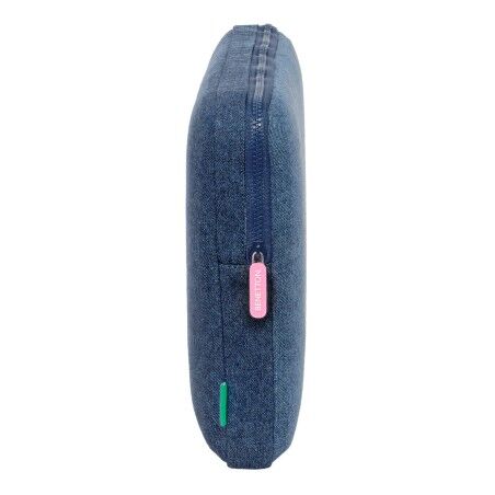 Custodia per Portatile Benetton Denim Azzurro 15,6'' 39,5 x 27,5 x 3,5 cm