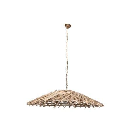 Lampadario Home ESPRIT Naturale Legno Legno di eucalipto 50 W 100 x 100 x 18 cm