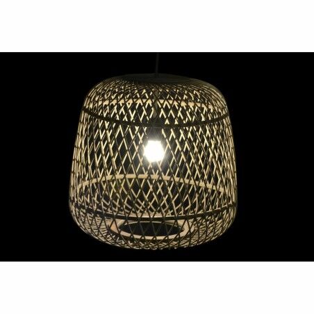 Lampadario DKD Home Decor Marrone Chiaro Rattan (44 x 44 x 41 cm)