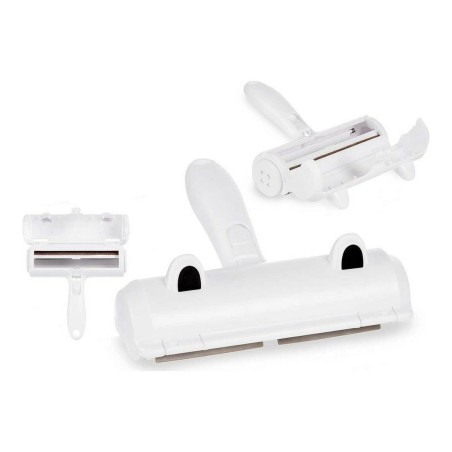 Spazzola Togli Peli Rullo 19,5 x 7,5 x 19 cm Bianco