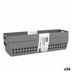 Cestino Multiuso Confortime 144888 24 x 7,5 x 5 cm 24 x 7,5 x 7 cm 2 Pezzi (36 Unità)
