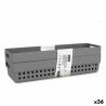 Cestino Multiuso Confortime 144888 24 x 7,5 x 5 cm 24 x 7,5 x 7 cm 2 Pezzi (36 Unità)