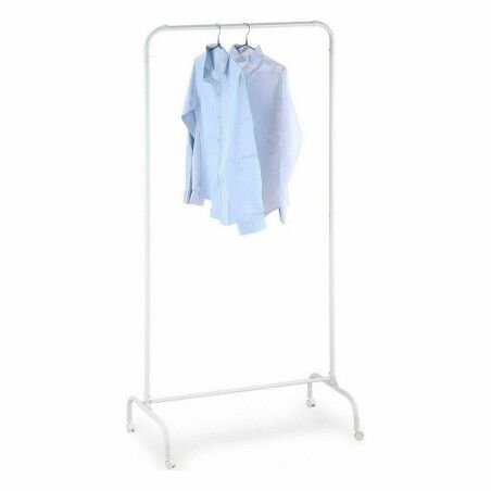 Attaccapanni da Terra Confortime Bianco 78 x 44,5 x 160 cm Con ruote (6 Unità)