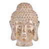 Statua Decorativa da Giardino Ibergarden CC20432 Bianco Dorato Poliresina 45,5 x 68 x 48 cm Testa Buddha