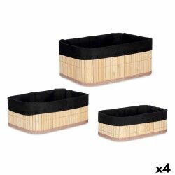 Organizzatori Berilo BA1317-438 Bambù 31 x 12 x 21 cm Set