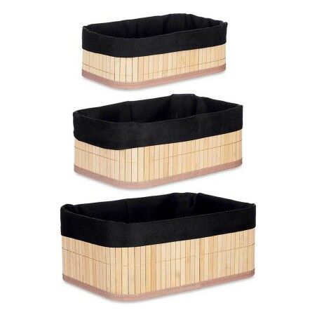 Organizzatori Berilo BA1317-438 Bambù 31 x 12 x 21 cm Set