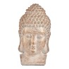 Statua Decorativa da Giardino Ibergarden CC20488 Bianco Dorato Poliresina 35 x 65,5 x 38 cm Testa Buddha
