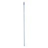 Mazza per la Scopa Righe 2,3 x 130 x 2,3 cm Azzurro Metallo (12 Unità)
