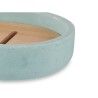 Portasapone Berilo B5456BC-4 - 457 Azzurro Resina Bambù 12,5 x 2,5 x 8,5 cm (6 Unità)