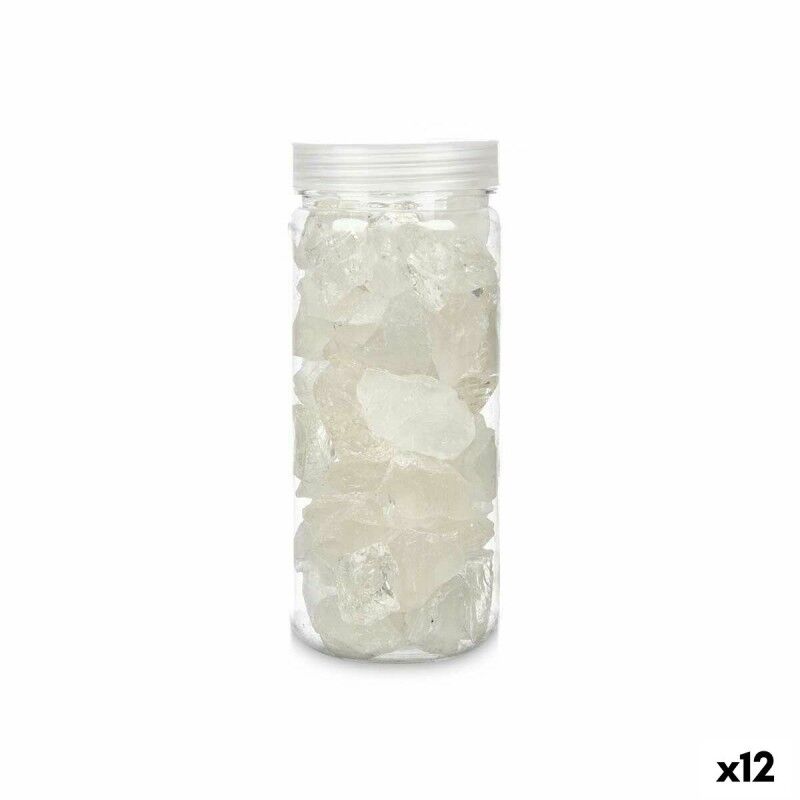 Pietre Decorative 600 g Quarzo Bianco (12 Unità) Pietre Decorative 600 g Quarzo Bianco (12 Unità)