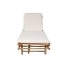 Lettino Home ESPRIT Marrone 201 x 70 x 41 cm