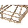 Lettino Home ESPRIT Marrone 201 x 70 x 41 cm