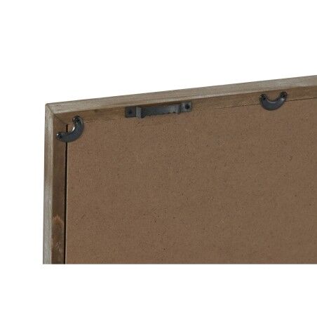 Quadro Home ESPRIT Grigio Pesce (4 Unità)