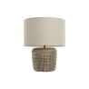 Lampada da tavolo Home ESPRIT Bianco Marrone 50 W 220 V 38 x 38 x 47 cm