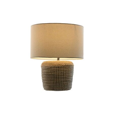 Lampada da tavolo Home ESPRIT Bianco Marrone 50 W 220 V 38 x 38 x 47 cm