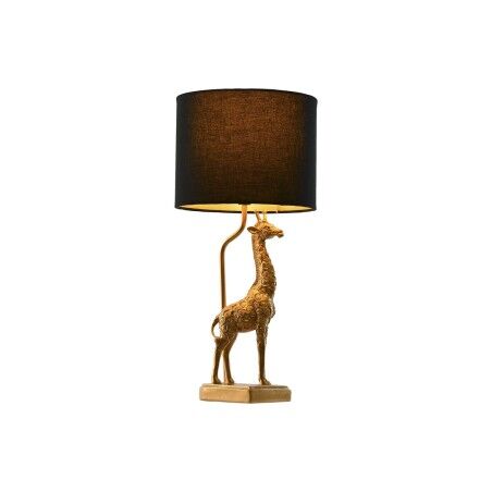 Lampada da tavolo Home ESPRIT Nero Dorato 20 x 20 x 53 cm