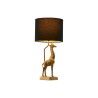Lampada da tavolo Home ESPRIT Nero Dorato 20 x 20 x 53 cm