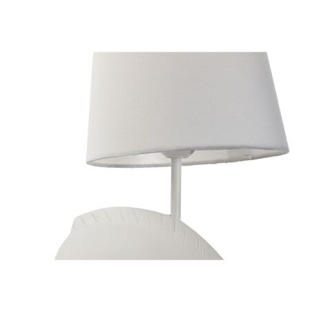 Lampada da Parete Home ESPRIT Bianco Moderno Cavallo Finitura invecchiata 220 V 18 x 21,5 x 50,5 cm (2 Unità)