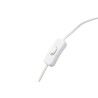 Lampada da Parete Home ESPRIT Bianco Moderno Cavallo Finitura invecchiata 220 V 18 x 21,5 x 50,5 cm (2 Unità)