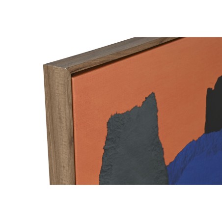 Quadro Home ESPRIT Astratto Città 80 x 4,5 x 120 cm (2 Unità)