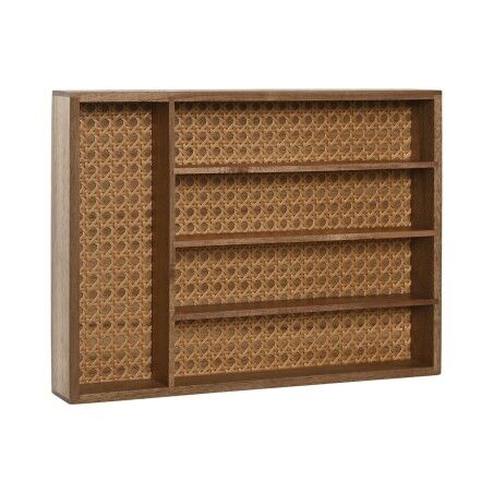 Vassoio Portaposate Home ESPRIT Naturale Acacia 34,5 x 25,5 x 5 cm