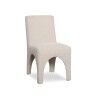 Sedia da Sala da Pranzo Home ESPRIT Grigio chiaro Poliestere 48 X 69 X 90 cm