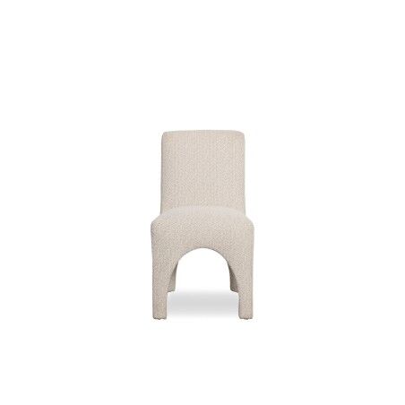 Sedia da Sala da Pranzo Home ESPRIT Grigio chiaro Poliestere 48 X 69 X 90 cm
