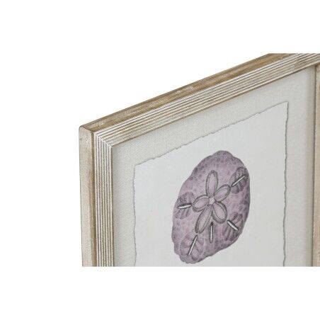 Quadro Home ESPRIT Corallo 35 x 2 x 45 cm (9 Unità)