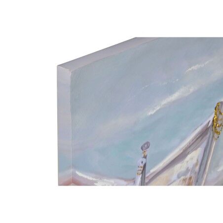 Quadro Home ESPRIT Uccelli Mediterraneo 80 x 3 x 80 cm (2 Unità)