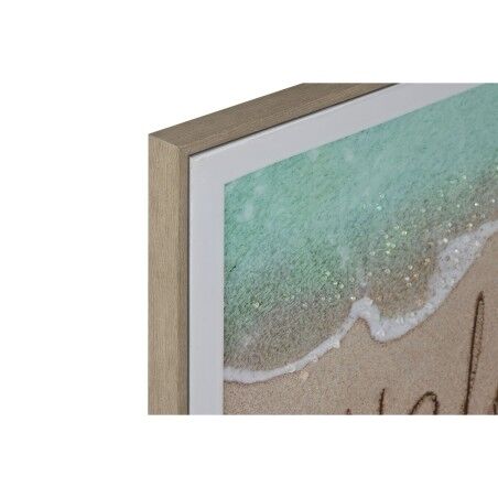 Quadro Home ESPRIT Spiaggia Mediterraneo 72,5 x 3 x 52,5 cm (2 Unità)