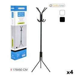 Attaccapanni da Terra Confortime Metallo 175 x 50 cm (4 Unità)