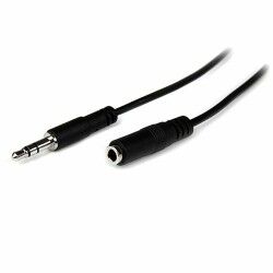 Cavo Prolunga Jack (3,5 mm) Startech MU2MMFS              (2 m) Nero