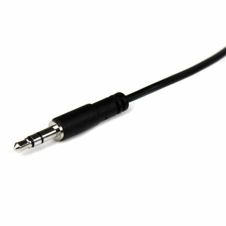 Cavo Prolunga Jack (3,5 mm) Startech MU2MMFS              (2 m) Nero