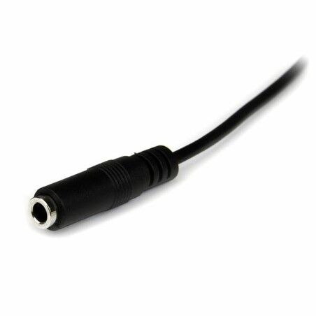 Cavo Prolunga Jack (3,5 mm) Startech MU2MMFS              (2 m) Nero