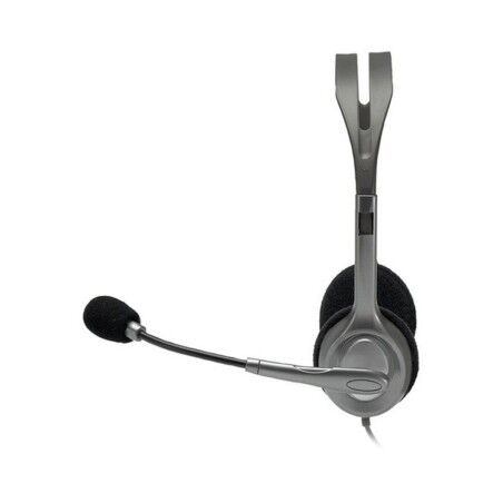 Auricolari con Microfono Logitech 981-000593 Grigio